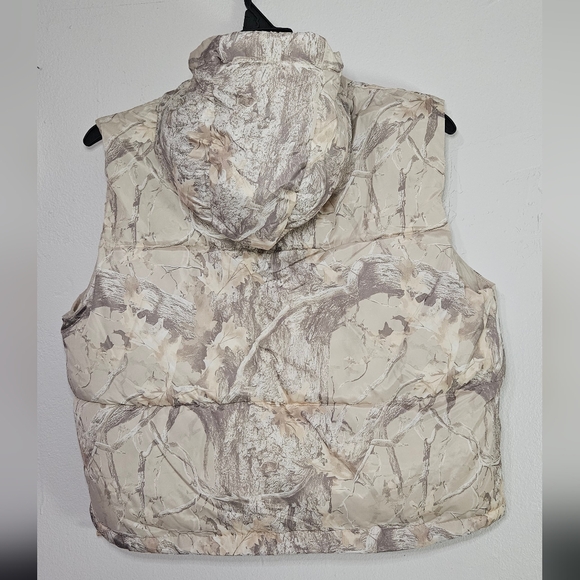 Puffer Vest Women Size Xl XL Hooded Sleeveless love Mood - Picture 7 of 11